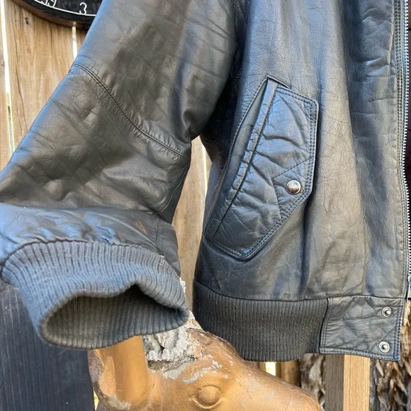 Vintage Members Only leather Jacket